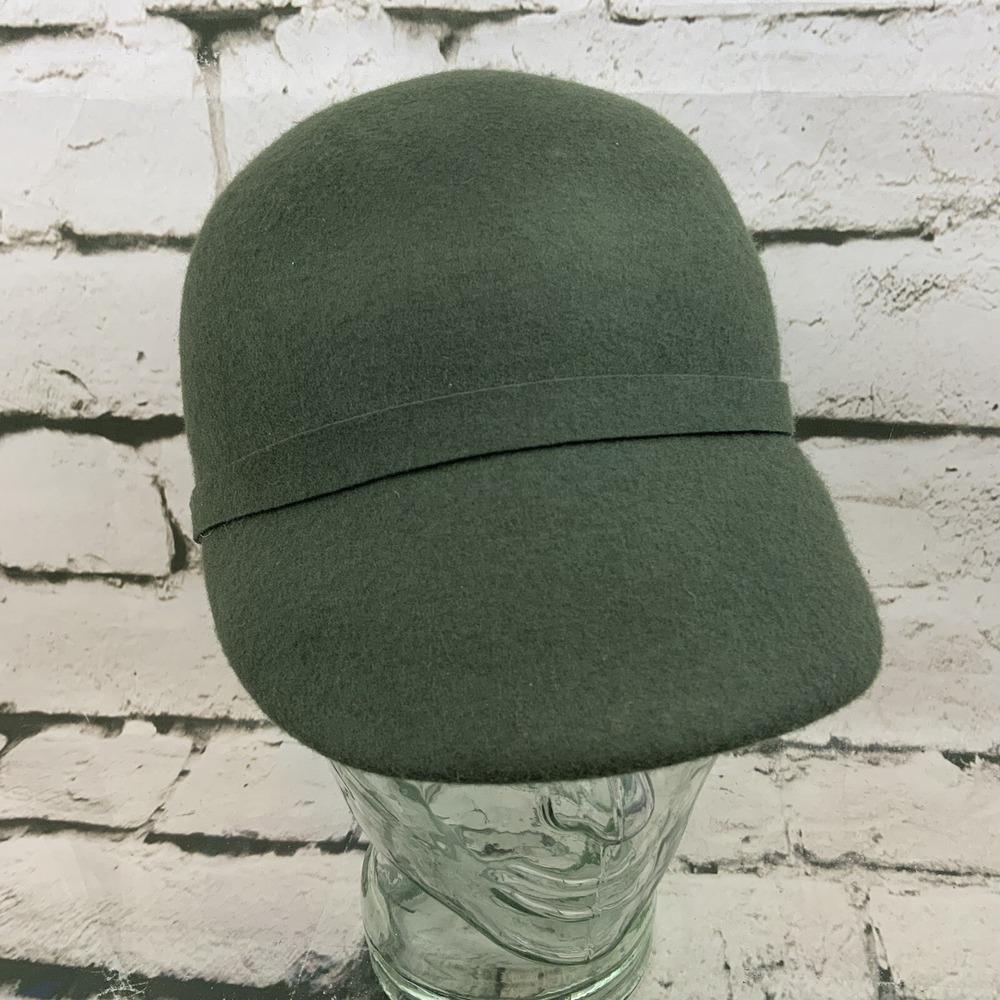 Collection 18 100% Wool Derby‎ Hat Army Green